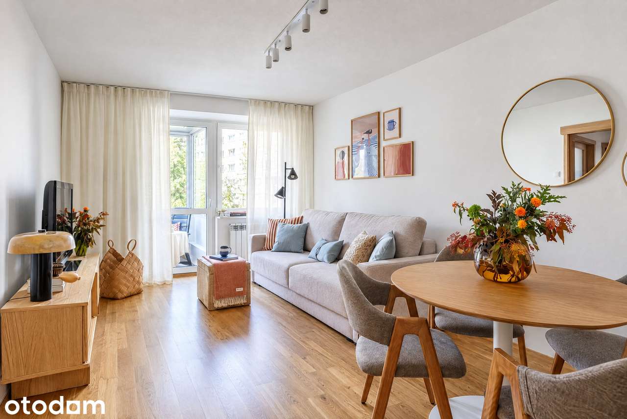 Bez prowizji | METRO 2 min| 2-pok.| balkon |oddzielna kuchnia |zieleń