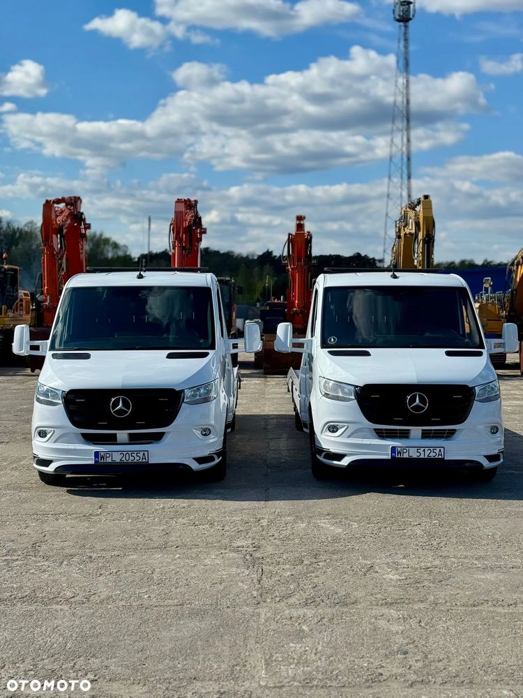 Mercedes-Benz Sprinter 317 Autolaweta najazd alu Hak 3500kg - 8