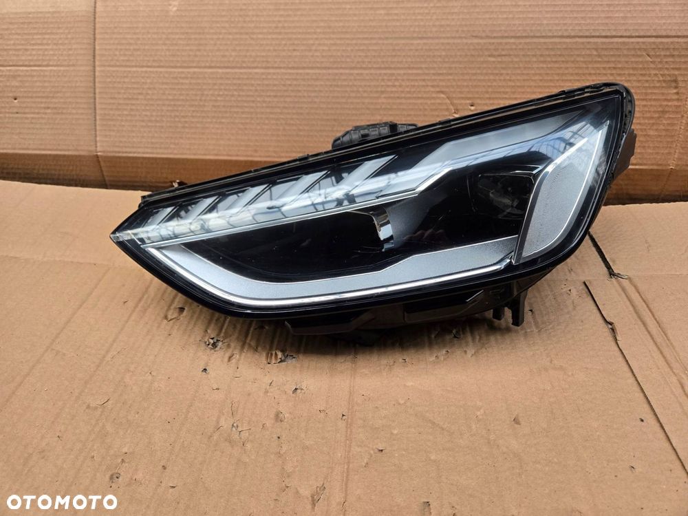 lampa lewa full led audi a4 b9 lif 8w0941033d ładna 2019r - 1