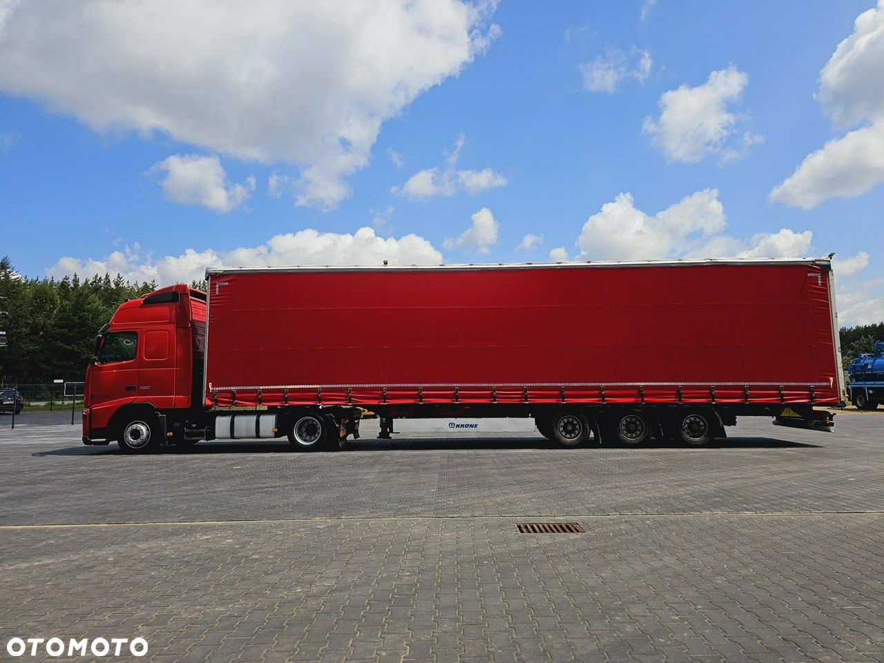 Volvo FH13 XXL 420 EURO 5 2011 r MEGA klima dachowa + KRONE - 26