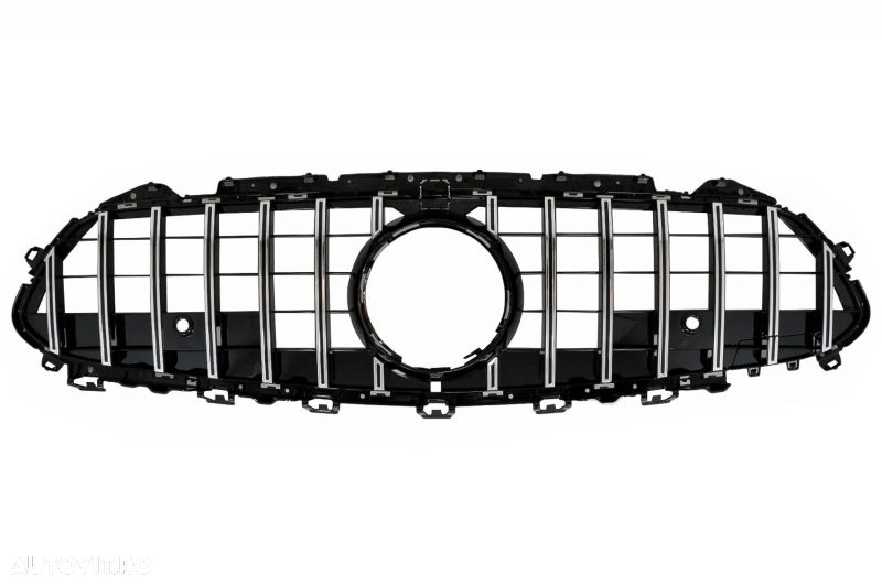 Grila Centrala cu Difuzor si Ornamente Tobe compatibil cu Mercedes CLS - 2