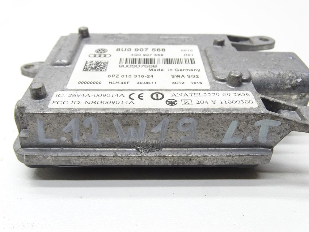 MODUŁ STEROWNIK ASYSTENT PASA RUCHU RADAR 8U0907568 AUDI Q3 8U - 5