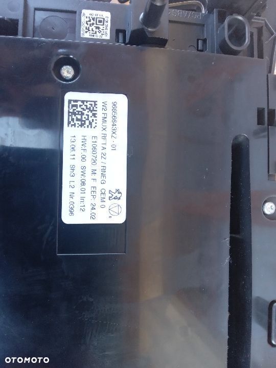 Peugeot 508 panel radia klimatyzacji 96656643XZ - 3