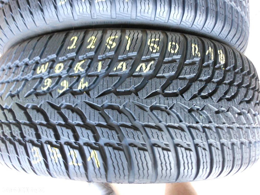 opony 225/50r18 nokian wr snowproof 7,7mm zima komplet - 4