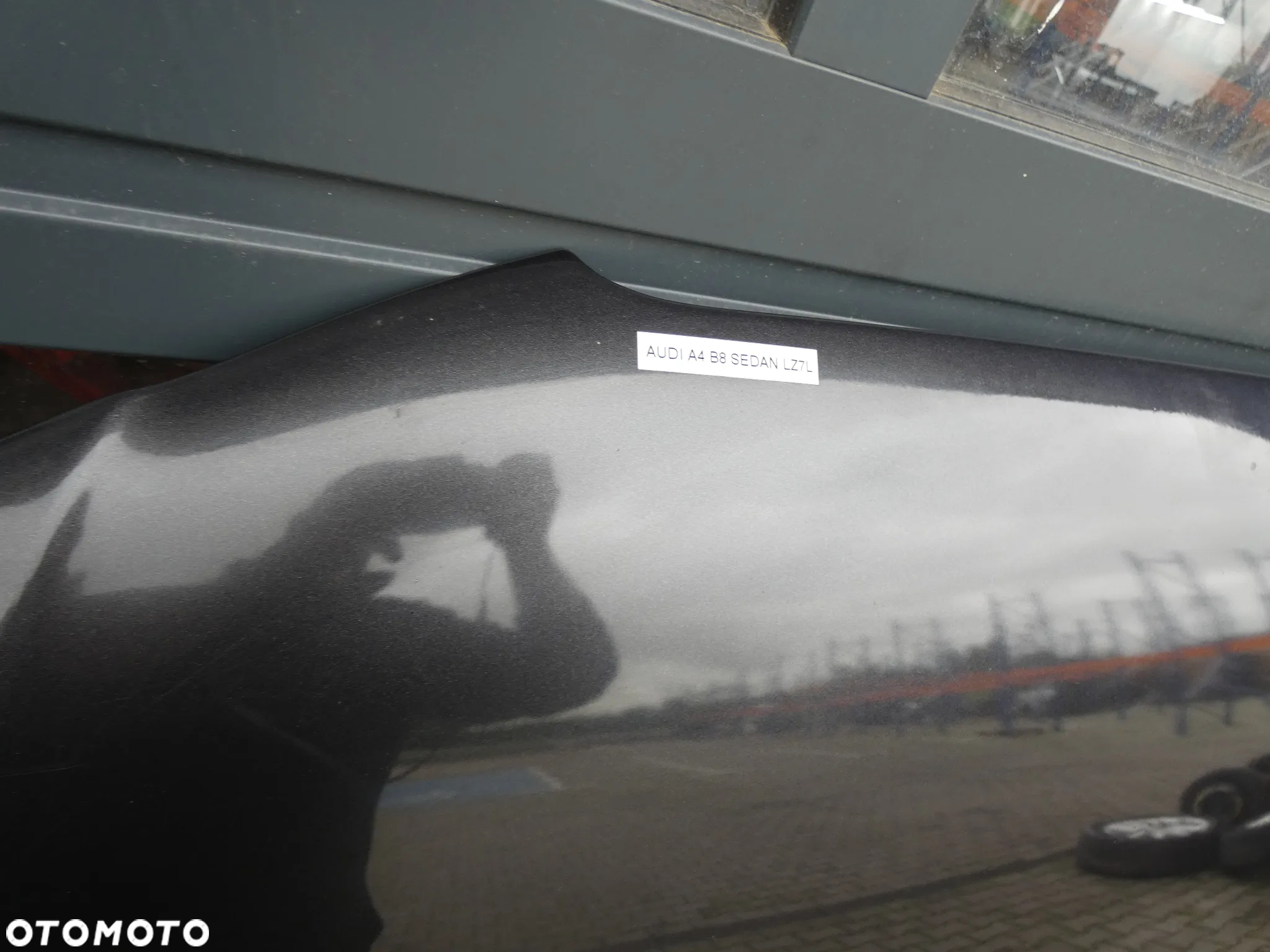 AUDI A4 B8 MASKA PRZÓD PRZEDNIA POKRYWA SILNIKA SZARA LZ7L GORLICE - 25