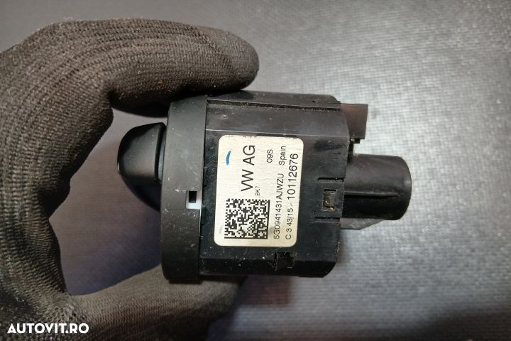 Comutator faruri 5G0941431AJ 5G0941431AJ Volkswagen VW Polo 5 6R [200 - 3