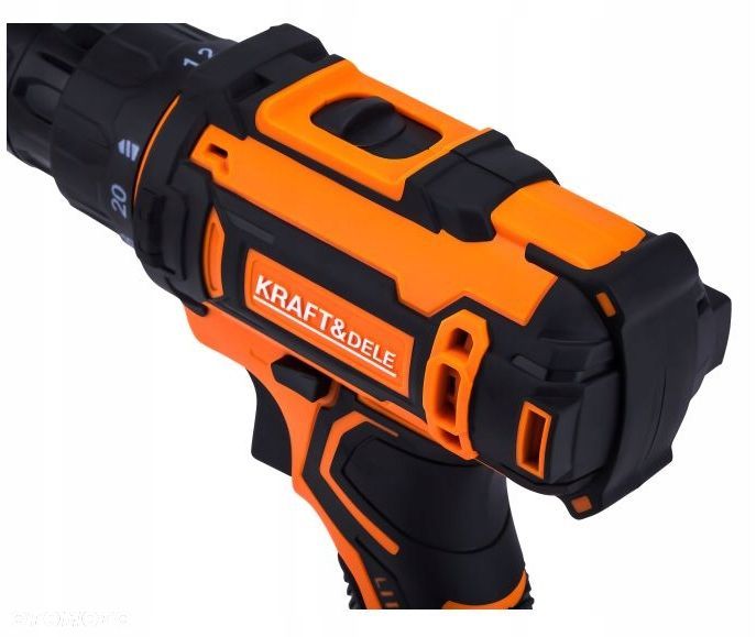 Zestaw wiertarko-wkrętarka 21V 2Ah  akcesoria KD3353 - 7