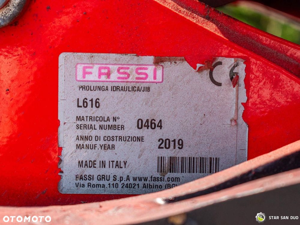Volvo FH500 8x4 FASSI F1150RA.2.28 HDS Żuraw Fly Jib Kosz - 21