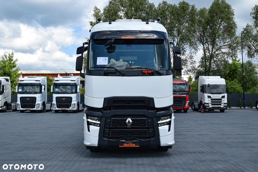 Renault T480 HIGH / 13 LITROWY SILNIK / HYDRAULIKA / RETARDER / KLIMATYZACJA POSTOJOWA / ACC / ALUFELGI / LEDY / XENON / NISKI PRZEBIEG / SERWISOWANY / SPROWADZONY - 2