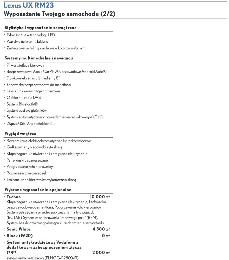 Lexus UX 200 GPF Business 2WD - 17