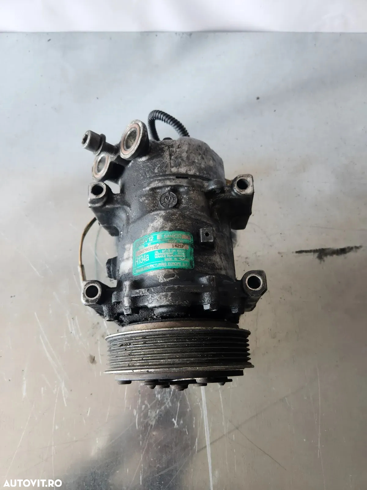 Compresor Clima Aer Conditionat AC Peugeot 206 Cod In Poze - 5