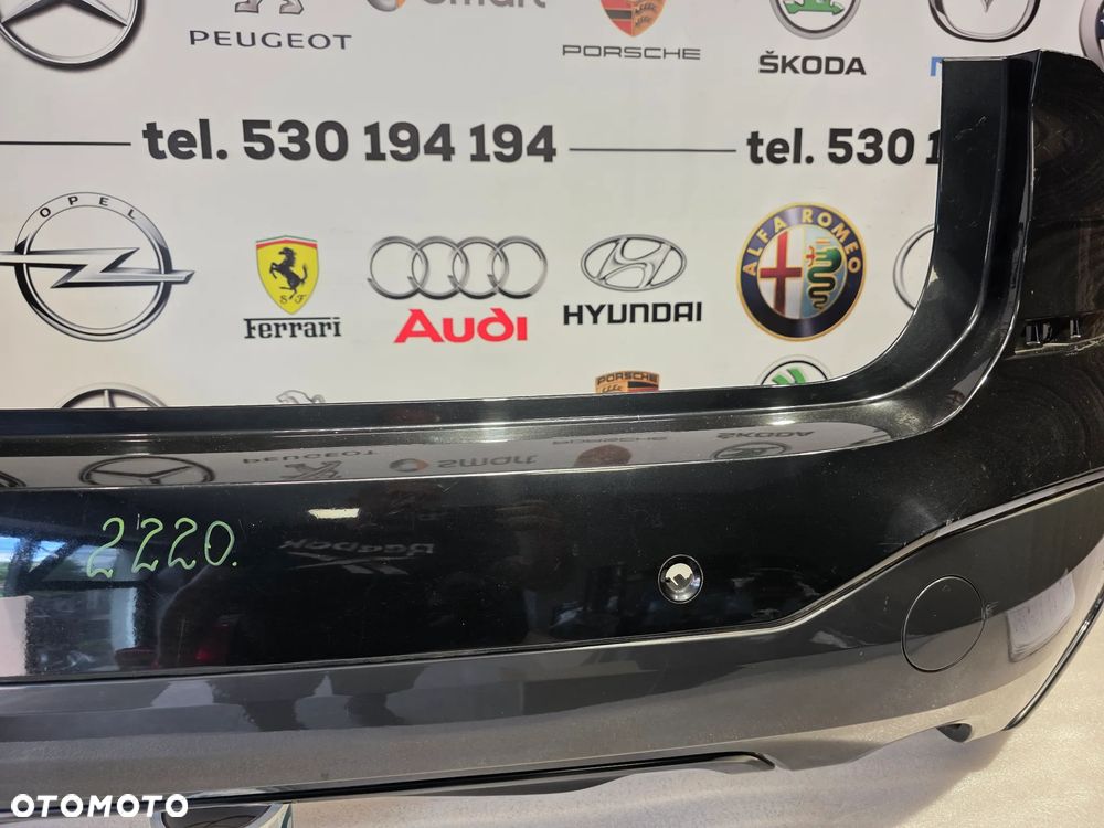 BMW X1 F48 M-PAKIET 14- ZDERZAK TYLNY TYLNI TYŁ NA 4xPDC + DYFUZOR NA DWA WYDECHY NR 51128059877 + 51128059878 NR AUKCJI NZ2220 - 14