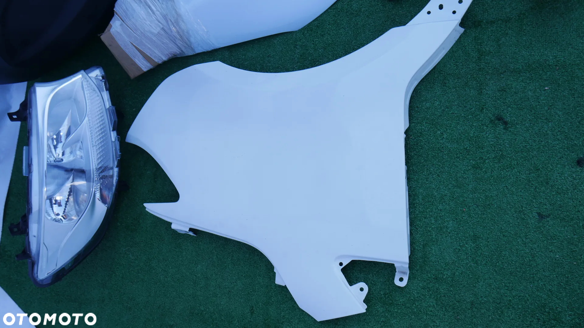 MASKA ZDERZAK GRILL LAMPY BŁOTNIKI PAS PRZEDNI BELKA MERCEDES SPRINTER W907 W910 - 3
