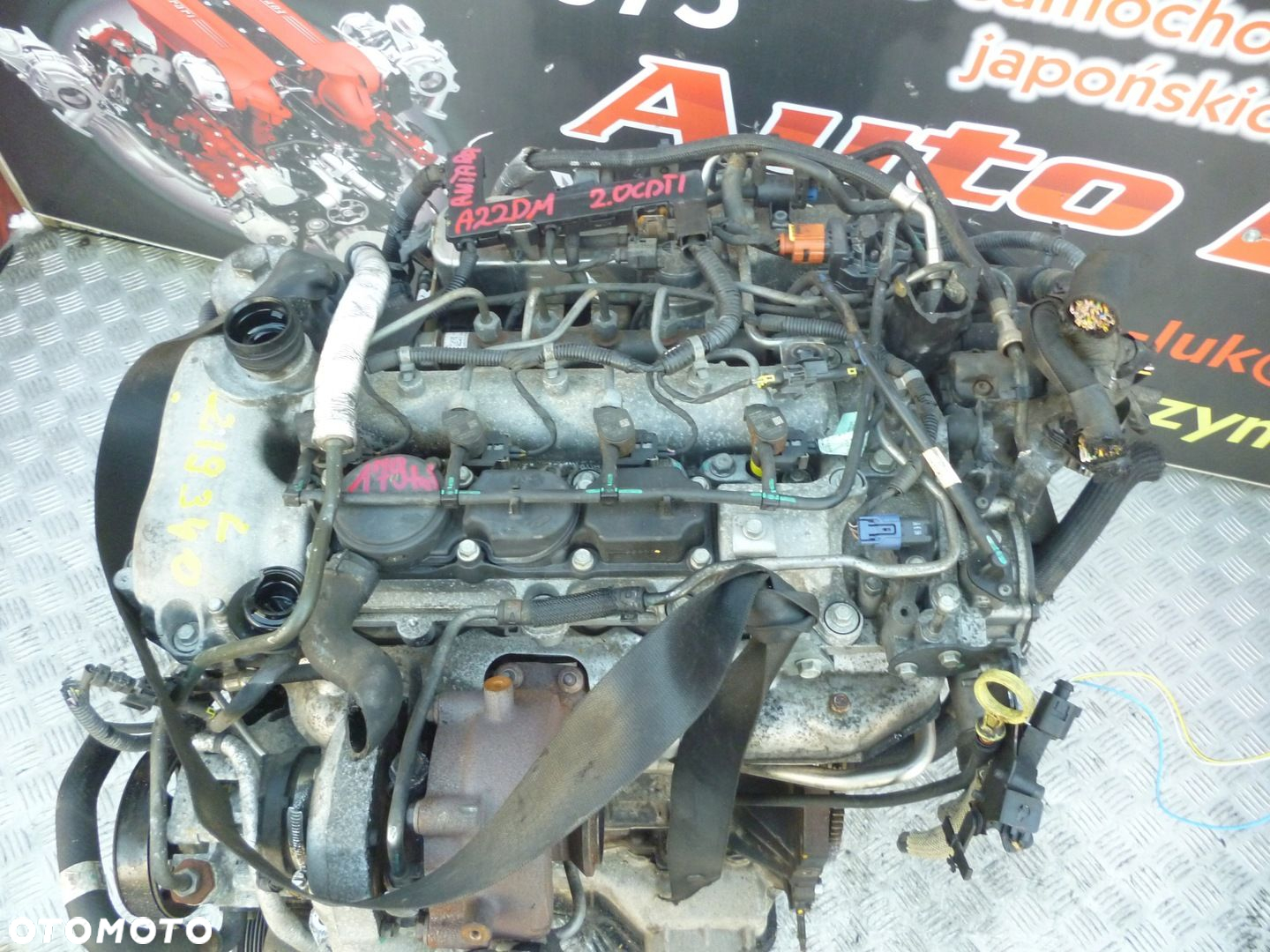 SILNIK KOMPLETNY OPEL ANTARA CAPTIVA 2.0 CDTI A22DM 179 TYS - 2
