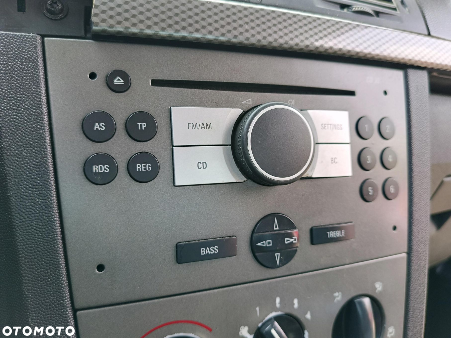 Opel Meriva A FL 03-10 RADIO ORYGINALNE CD - brak kodu - 3