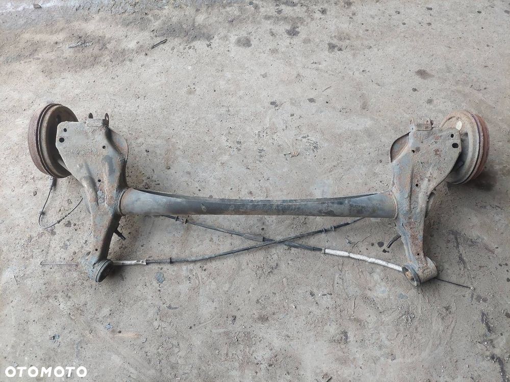 BELKA OŚ ZAWIESZENIA TYŁ BĘBNY Z ABS FIAT PUNTO EVO - 4