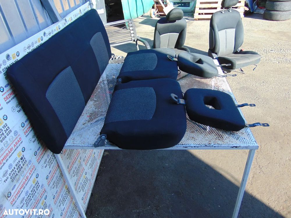 bancheta spate Mitsubishi L200 model dupa 2015 scaune spate 2 locuri l200 fiat fullback - 4