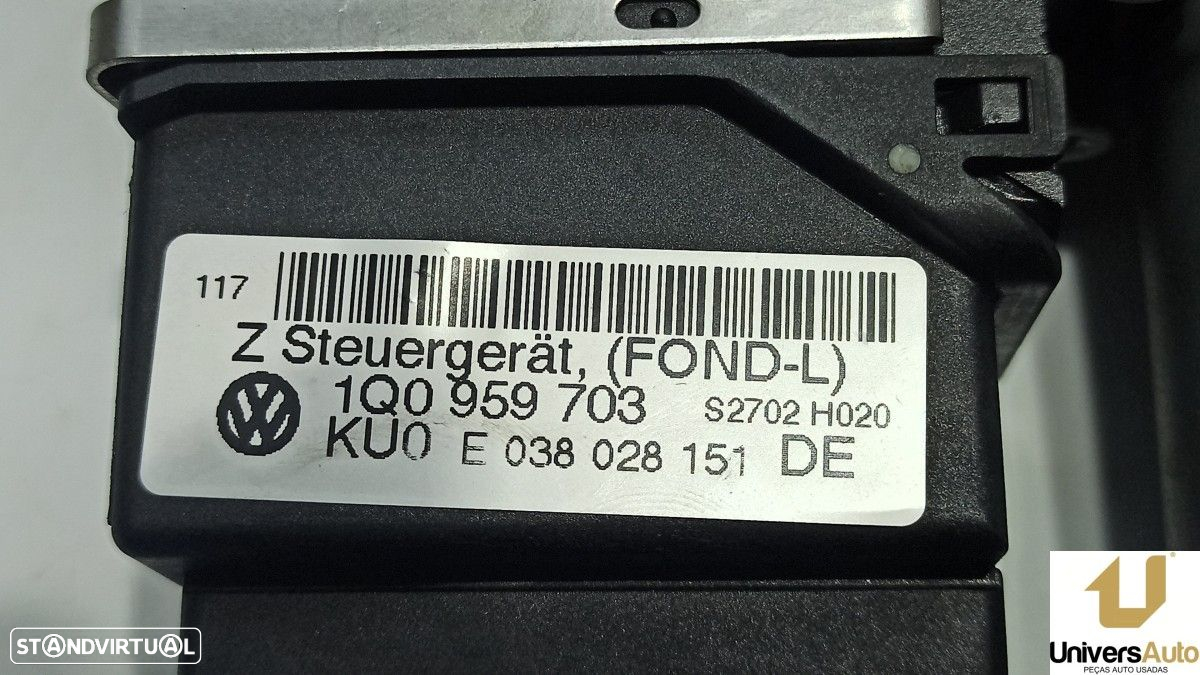 ELEVADOR TRASEIRO ESQUERDO VOLKSWAGEN EOS (1F7) 2.0 - 10