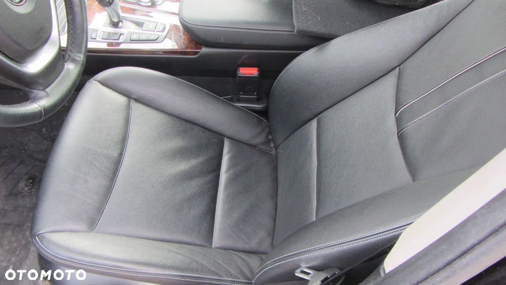 BMW X3 F25 LIFT LCI KANAPA FOTELE GRZANE BOCZKI SKÓRA NEVADA CZARNA 7298637 - 1