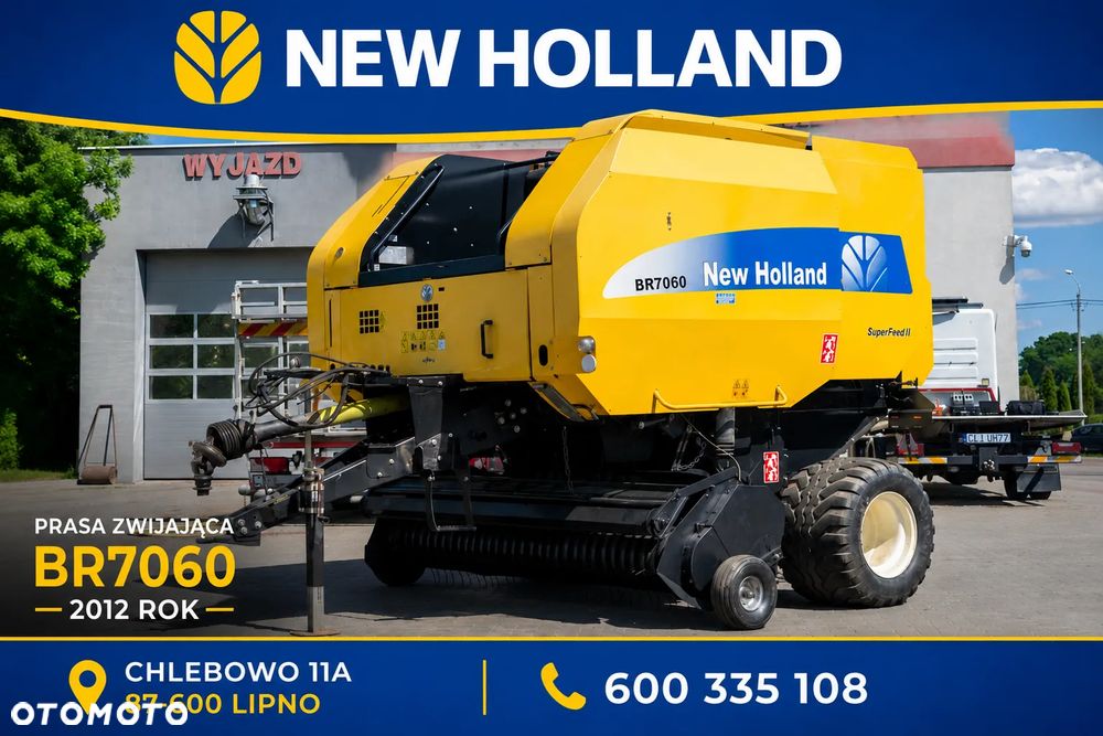 New Holland BR7060 PASOWA ZMIENNA KOMORA ROTOR SZNUREK SIATKA - 2