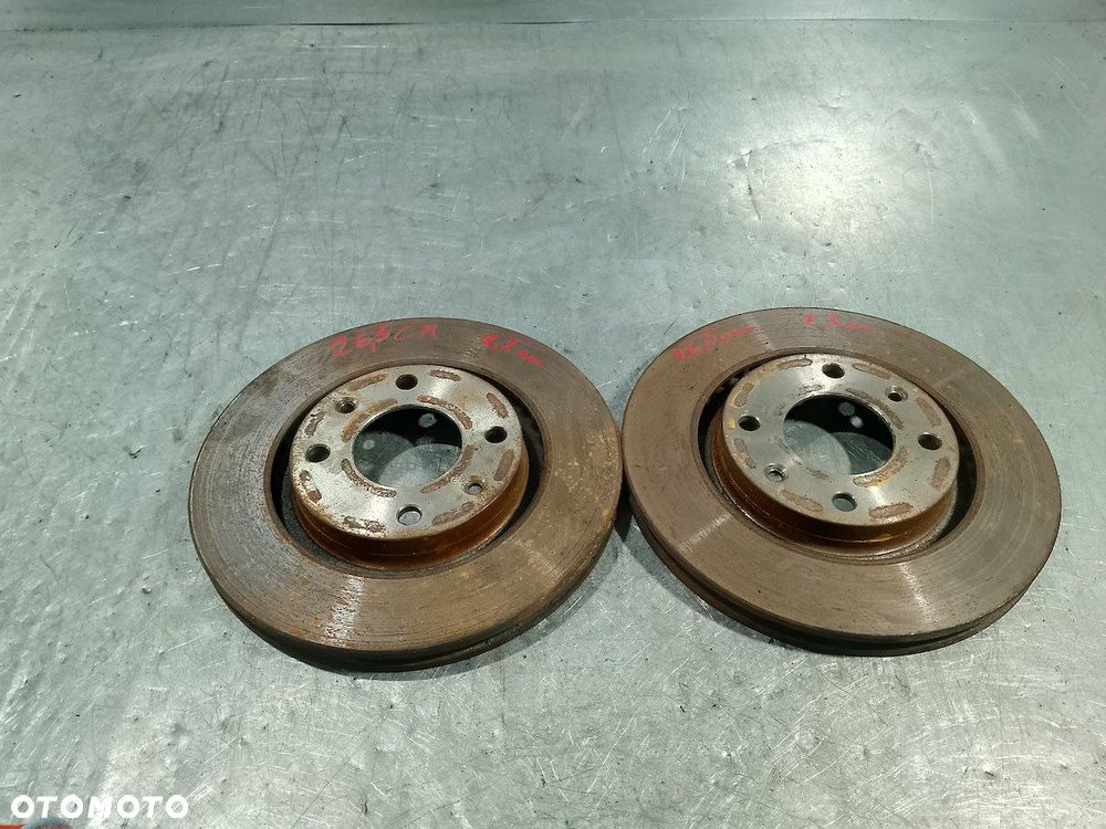 TARCZE HAMULCOWE PRZÓD CITROEN XSARA PICASSO 2.0 HDI - 2