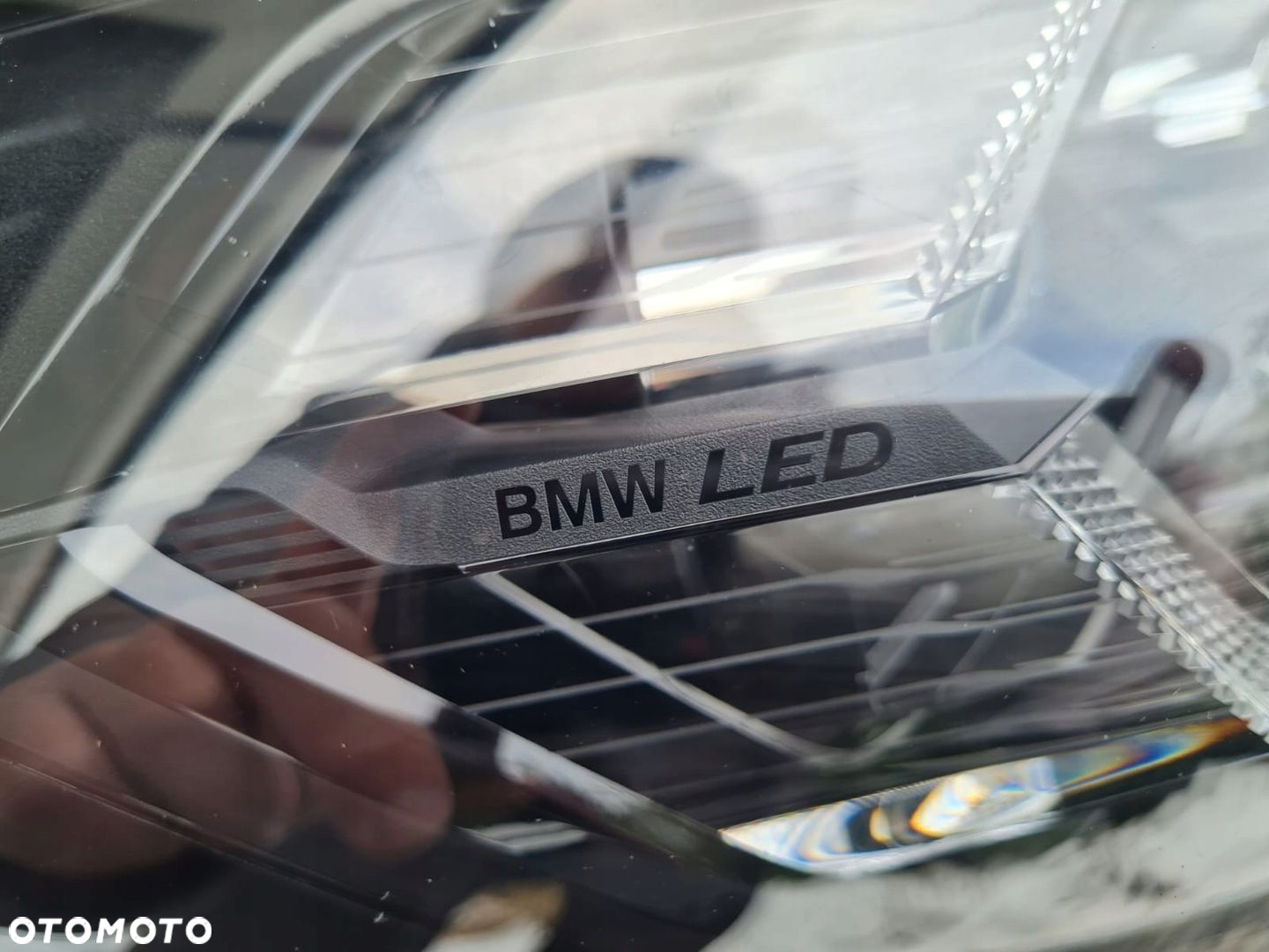 BMW X3 X4 G01 G02 LIFT LCI Lampy przód Full Led Adaptive Shadow Line Black - 7