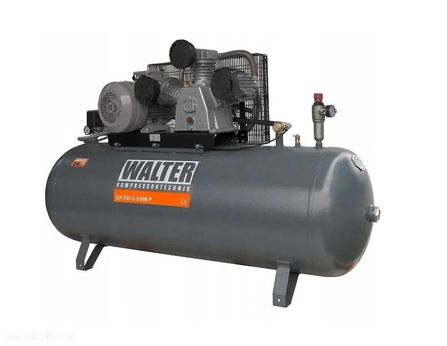 Kompresor tłokowy sprężarka WALTER GK 880-5,5/270 - 4