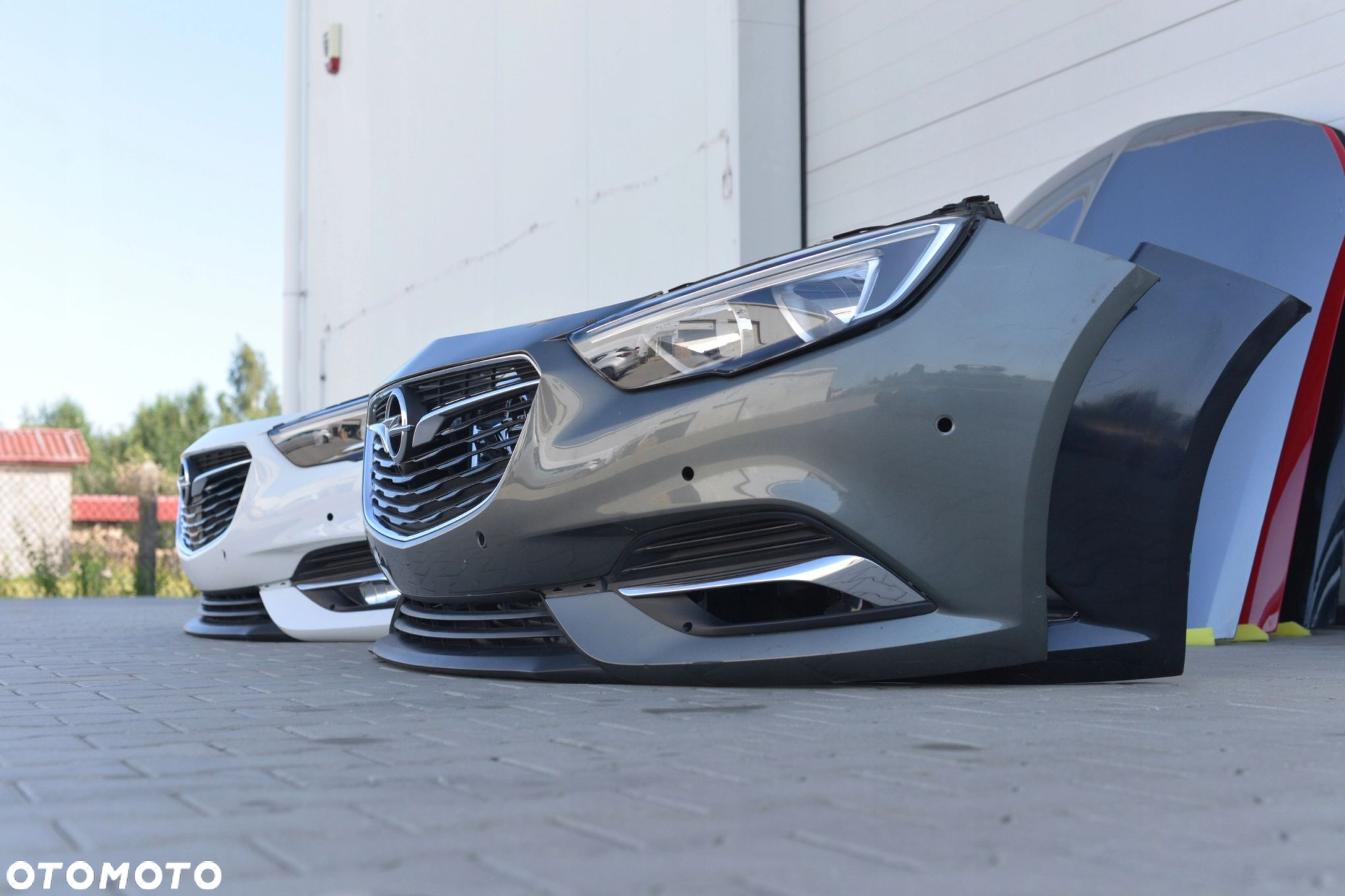 MASKA BŁOTNIK ZDERZAK GRILL LAMPA XENON LED PAS BELKA OPEL INSIGNIA B 2017- - 14