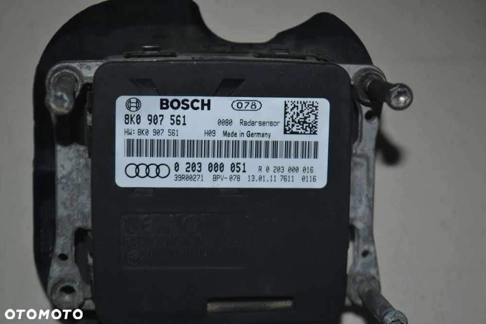AUDI A4 B8 A5 Q5 RADAR ACC DISTRONIC CZUJNIK ODLEGŁOŚCI 8K0907561 - 3