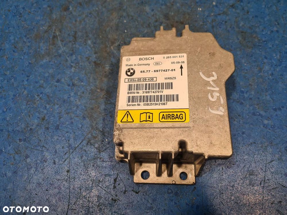 BMW 116I E87 SENSOR AIRBAG 6977427-01 SCHWARZ 2  668 - 1