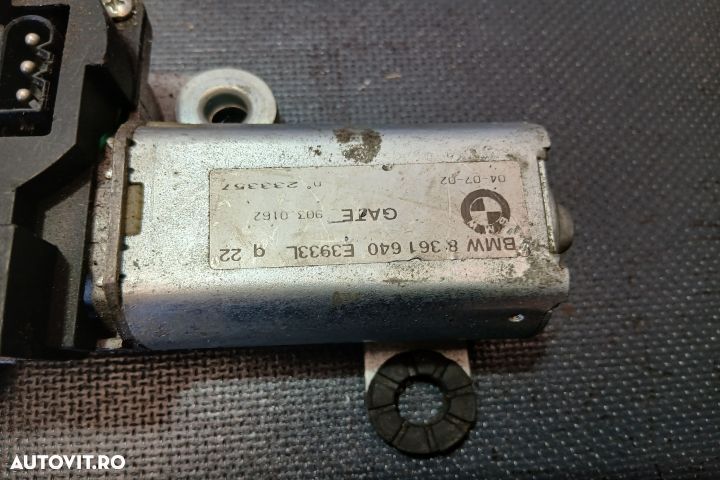Motoras stergator luneta 8361640 8361640 BMW Seria 5 E39 [1995 - 2000 - 3