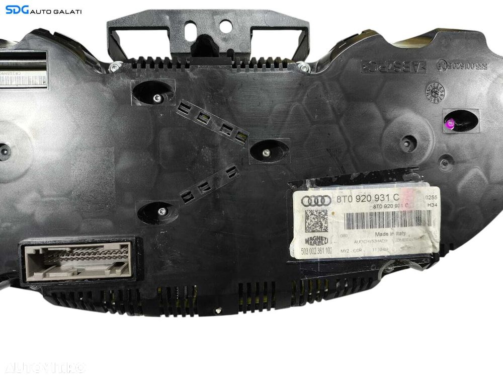 Kit Pornire ECU Calculator Motor Ceas Ceasuri Bord Blocator Chei Cheie CIP Imobilizator Audi A5 8T 2.0 TFSI 2009 - 2017 Cod 8K2907115P 8K0909131 8K0905852D 8T0920931C [LC2072] [LC2073] - 3