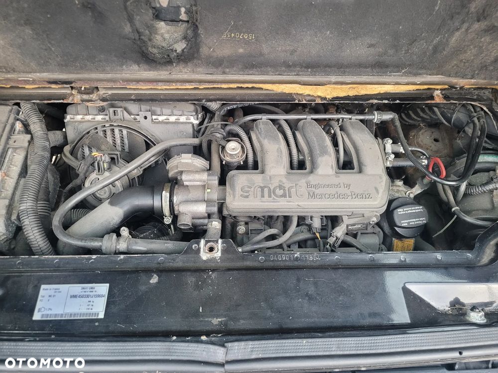 SMART FORTWO 0.6 160.910 silnik skrzynia napęd sanki belka wahacz wahacze zacisk zaciski zwrotnica piasta kopyto mc