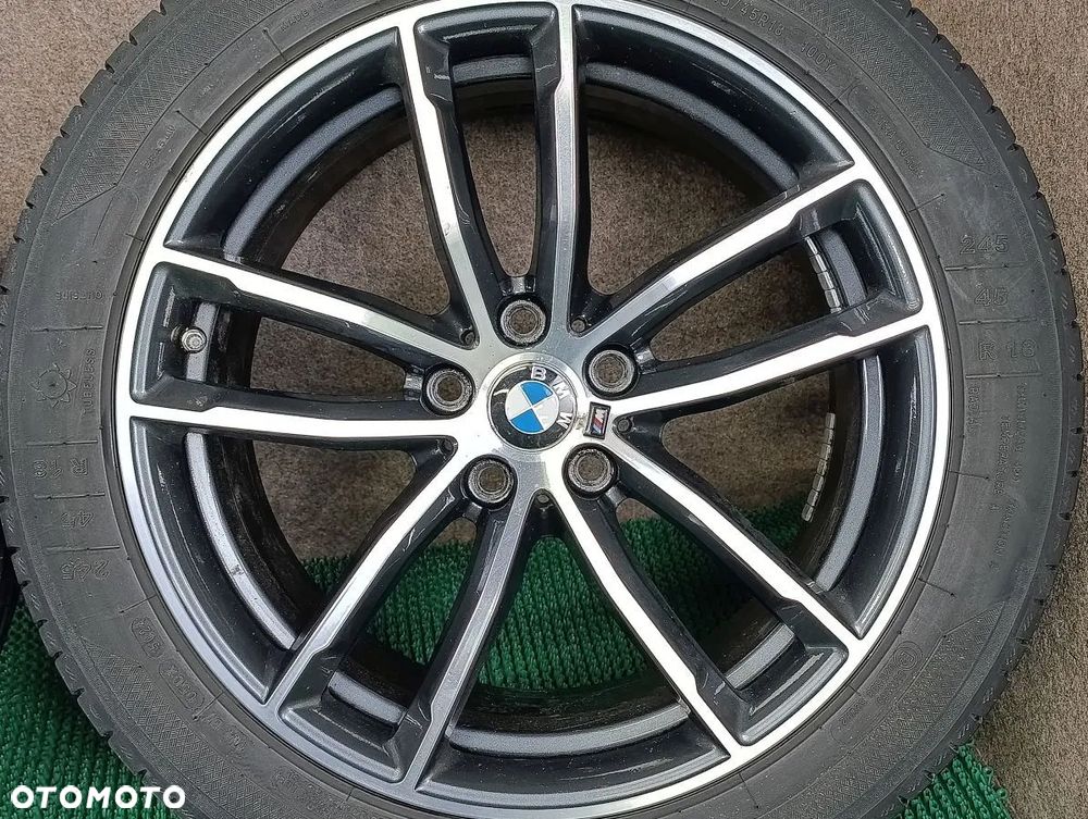 BMW 5 520 D M pakiet 20-24r Koła z Oponami Letnimi 245/45R18 - 8