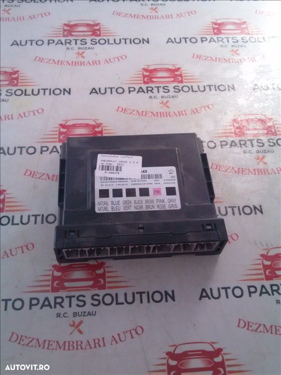 calculator confort chevrolet cruze 2.0 d an fabr. 2011 - 1
