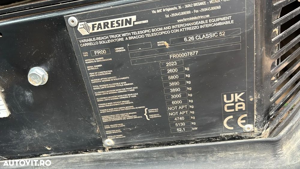 Faresin 6.26 Classic 52 - 5