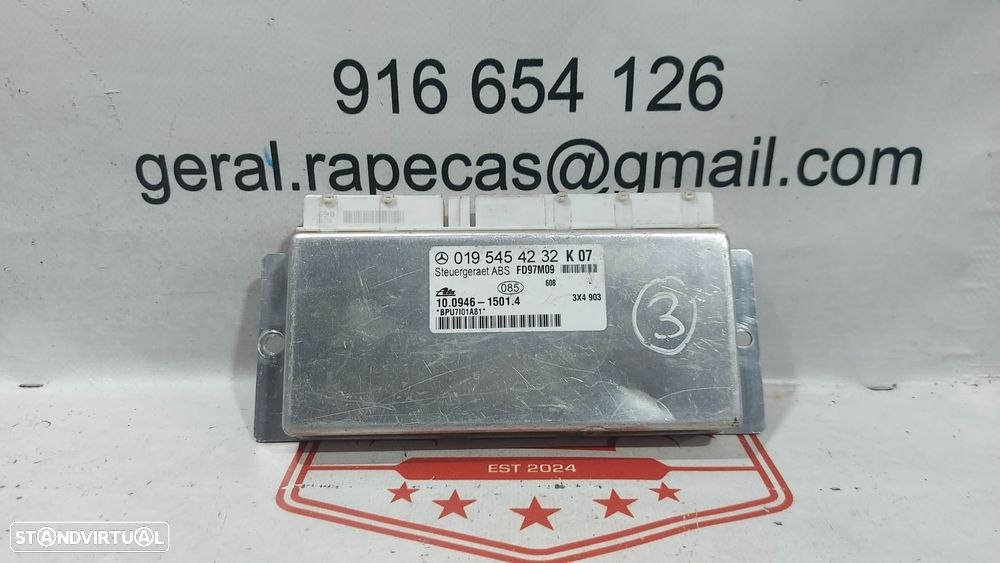 Módulo Centralina Abs Mercedes Benz Class C W202 0195454232 Original - 1