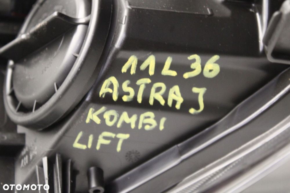 opel astra j lift 12r- reflektor lampa prawy przód prawa przednia - 11