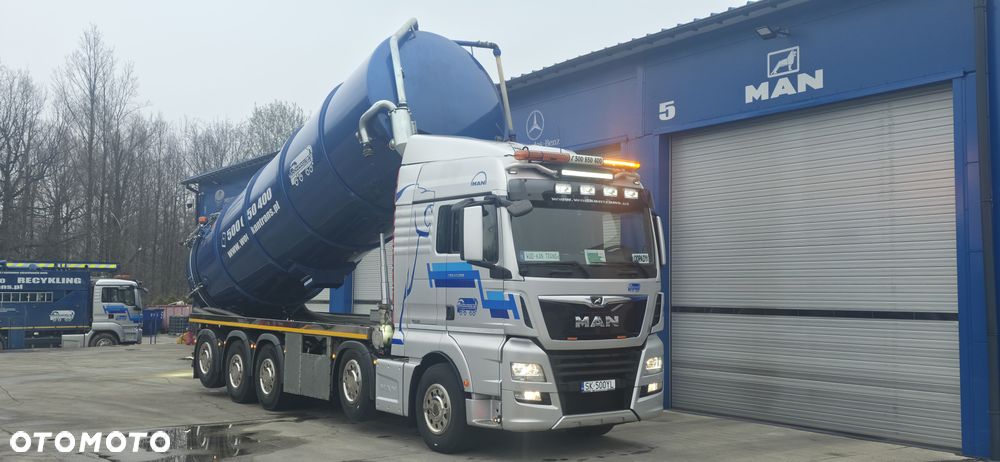 MAN TGX 43.580 10x4 asenizacyjny cysterna 32m3 DEMAG beczka zabudowa 2024 - 1