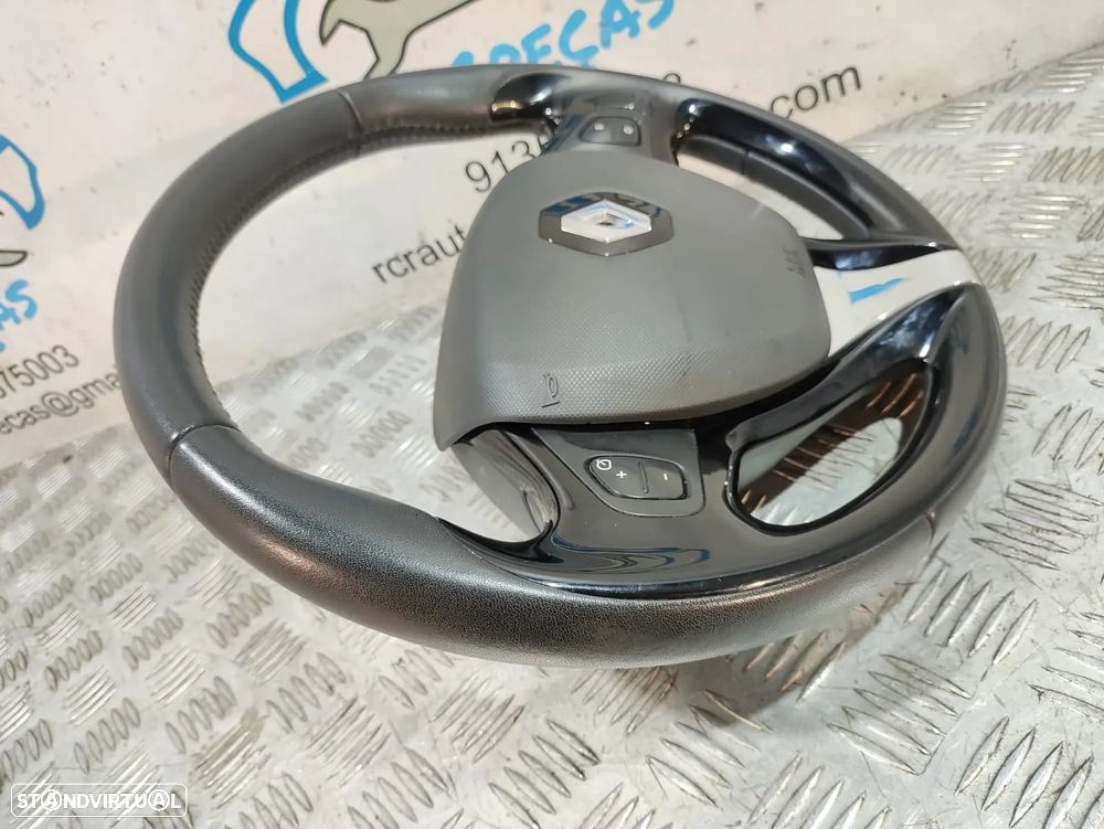 Volante Completo em Pele Multifunções Renault Clio IV 4 - 5