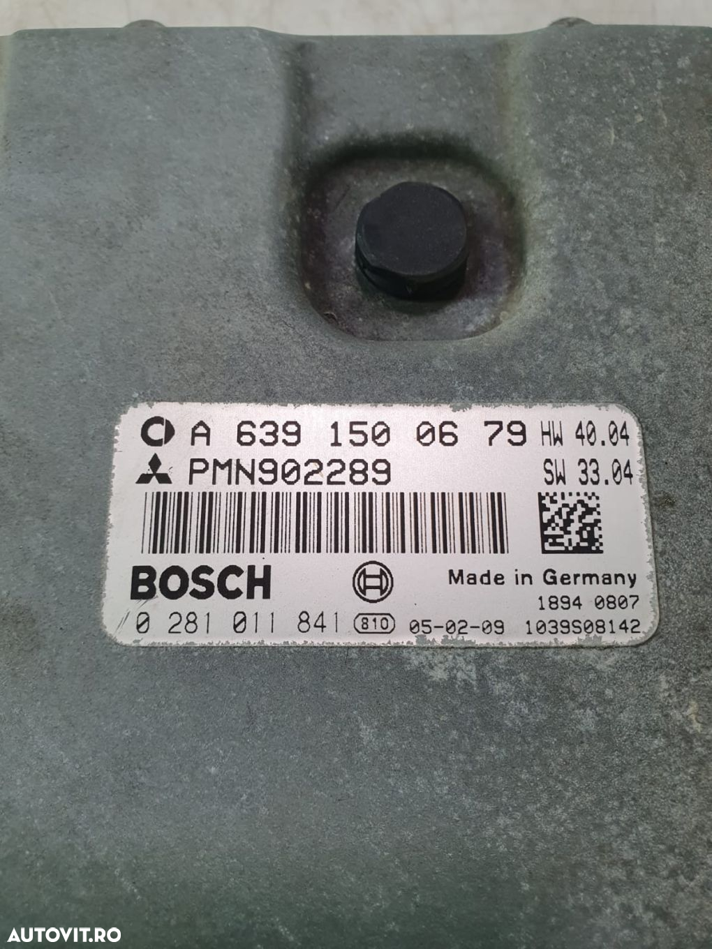 Calculator motor A6391500679 1.5 benzina Smart Forfour 1 [2004 - 2006 - 2