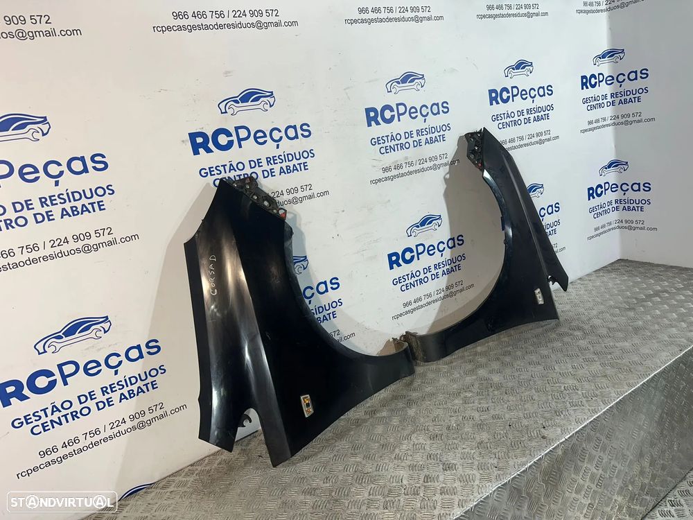 .Guardalamas Frente Frontal Esquerdo Direito Opel Corsa D Original - 3