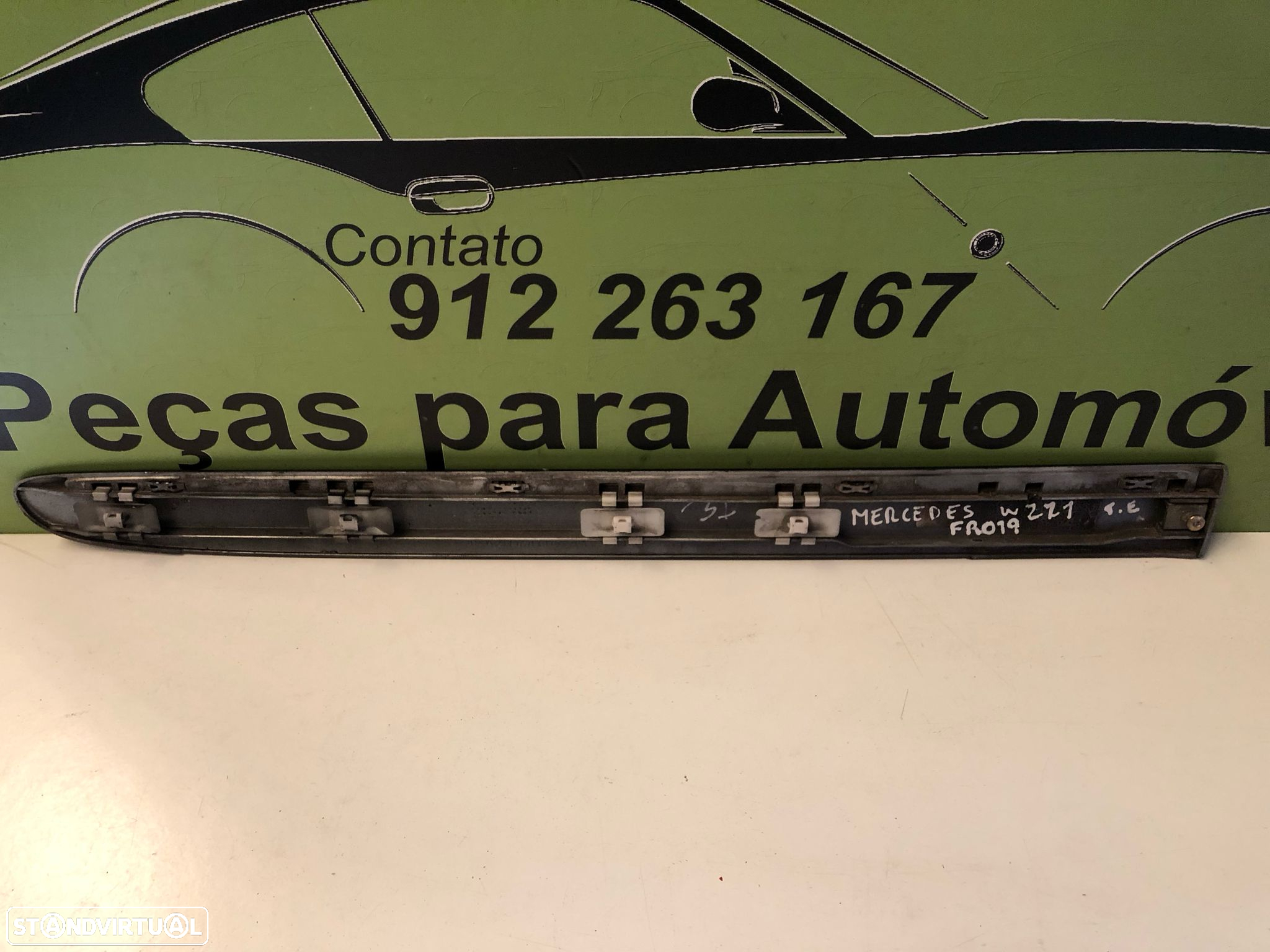MERCEDES E W211 FRISO PORTA TRAS ESQUERDO - FR019 - 4