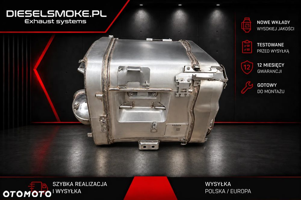 Katalizator MAN TGL nowe wkłady SCR/ASC - 1