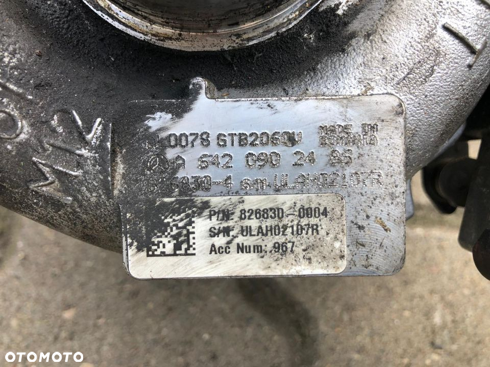MERCEDES TURBOSPRĘŻARKA 350 CDI A6420902486,GTB2060V - 3