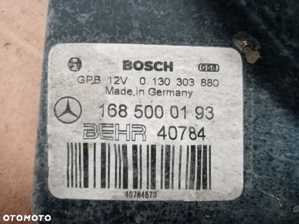 Wentylator chłodnicy wiatrak Mercedes W168 1685000193 - 4