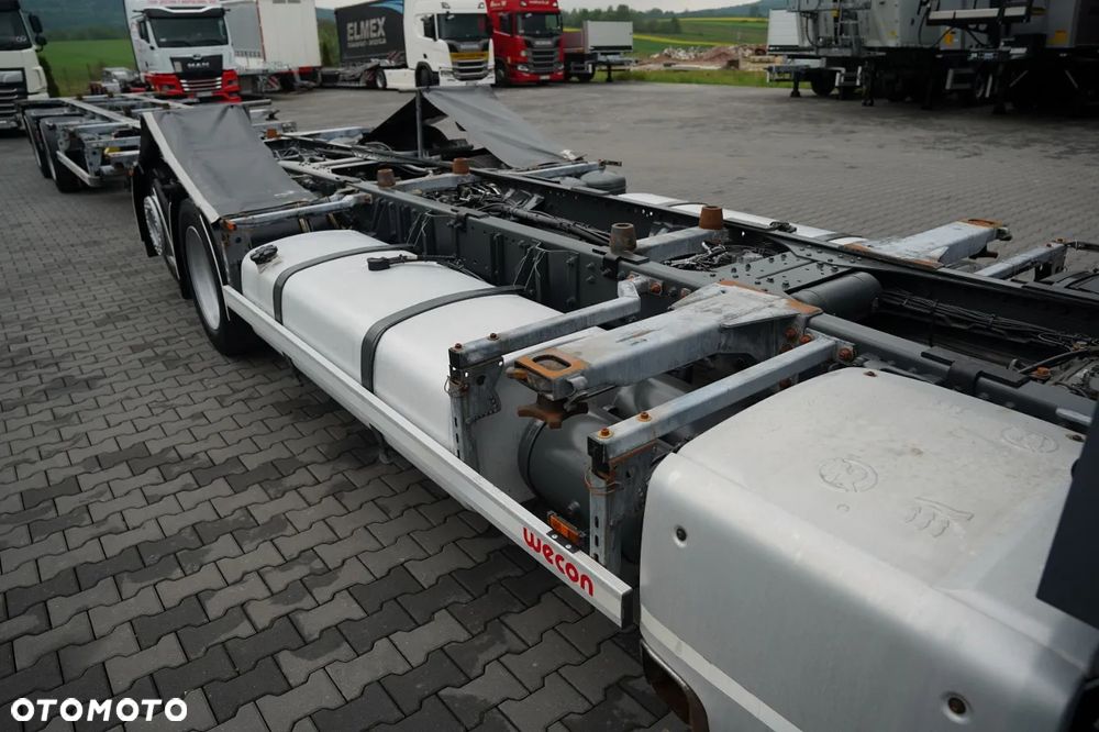 DAF XF 480 / BDF / 6X2 / ZESTAW TANDEM / SSC / KLIMA POSTOJOWA / OŚ PODNOSZONA / WECON - 19