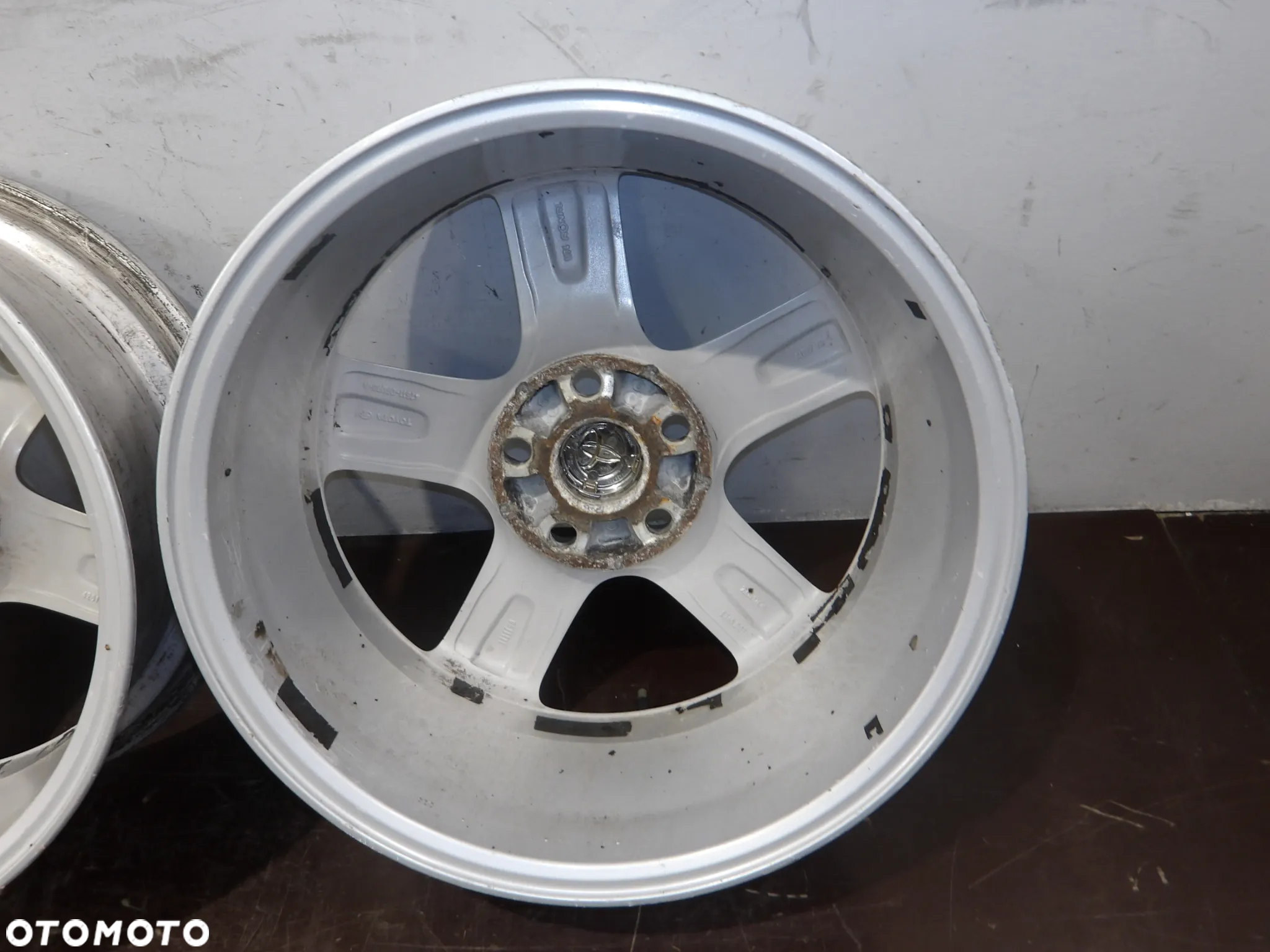 TOYOTA COROLLA VERSO 2.2D FELGI ALUMINIOWE ALUFELGI 5X114.3 7J ET45 R17 - 20