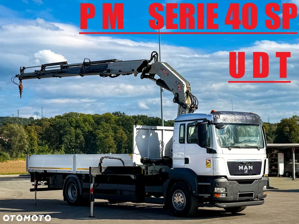 MAN TGS 18.320 * SKRZYNIA 7,10 m + PM 40 SP + PILOT * STAN BDB