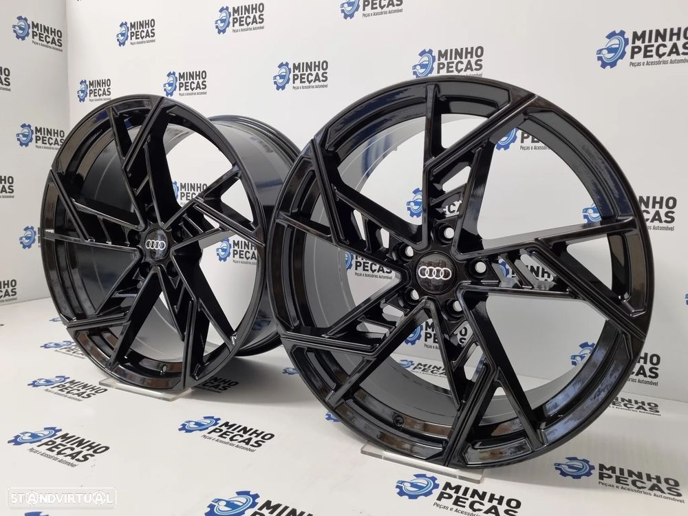 Jantes Look Audi ABT Legacy em 19 Preto Brilho (5x112) - 2